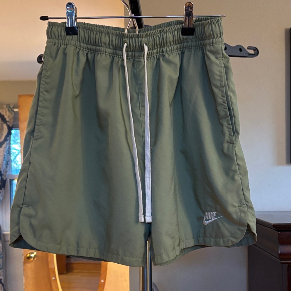 Nike Men's Olive Athletic Shorts